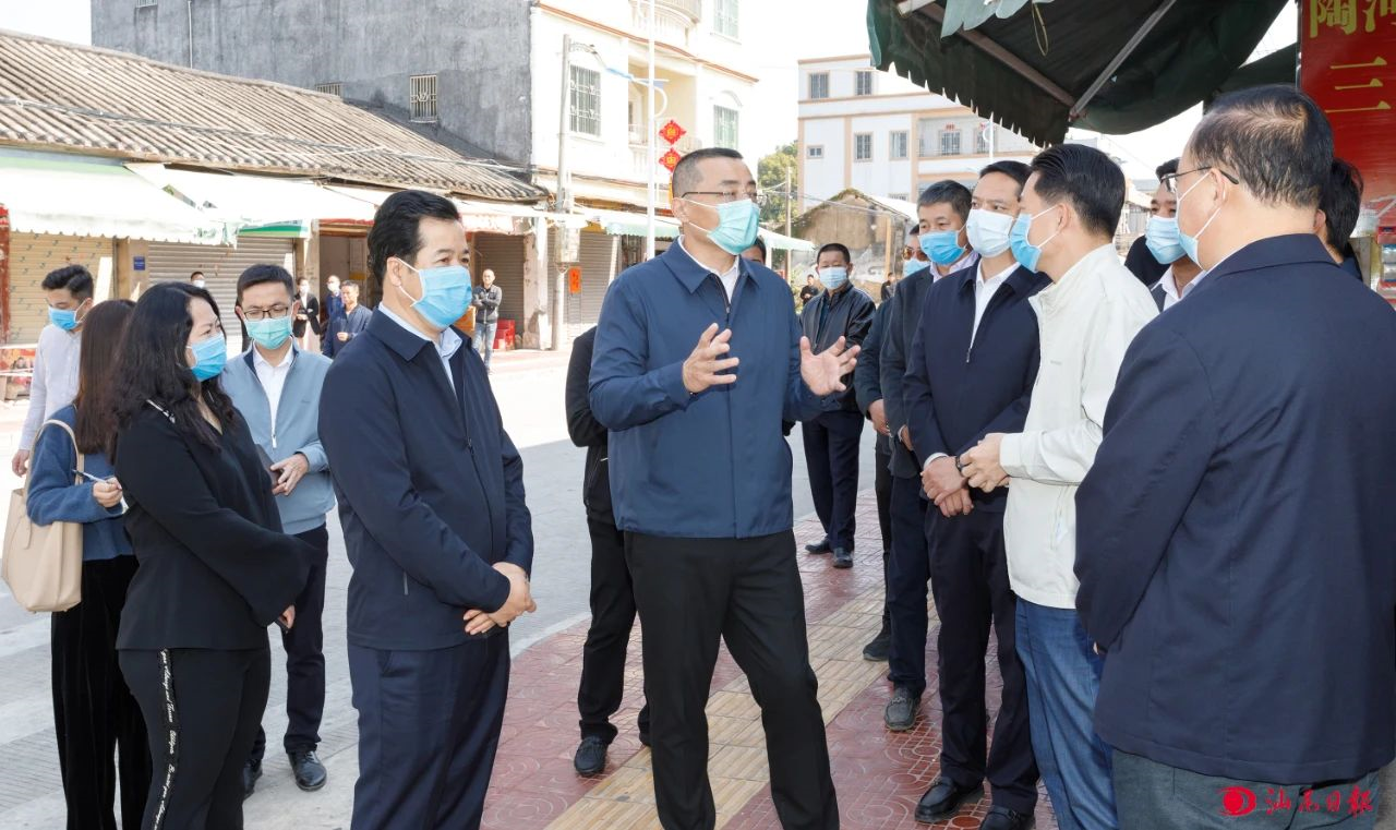 逯峰到城区,海丰县和汕尾高新区调研时要求 做深做细做透各项工作 以